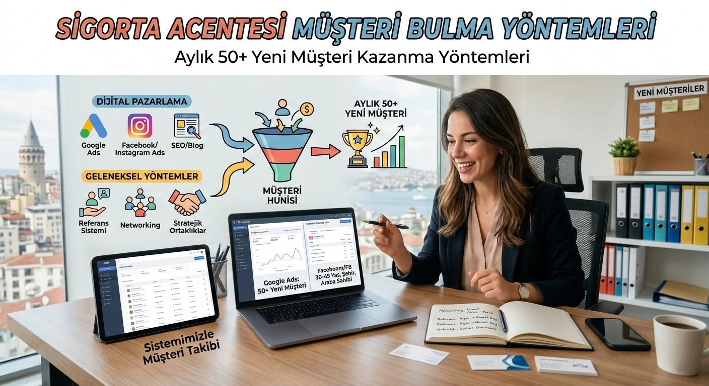 Sigorta Acentesi Müşteri Bulma Yöntemleri
