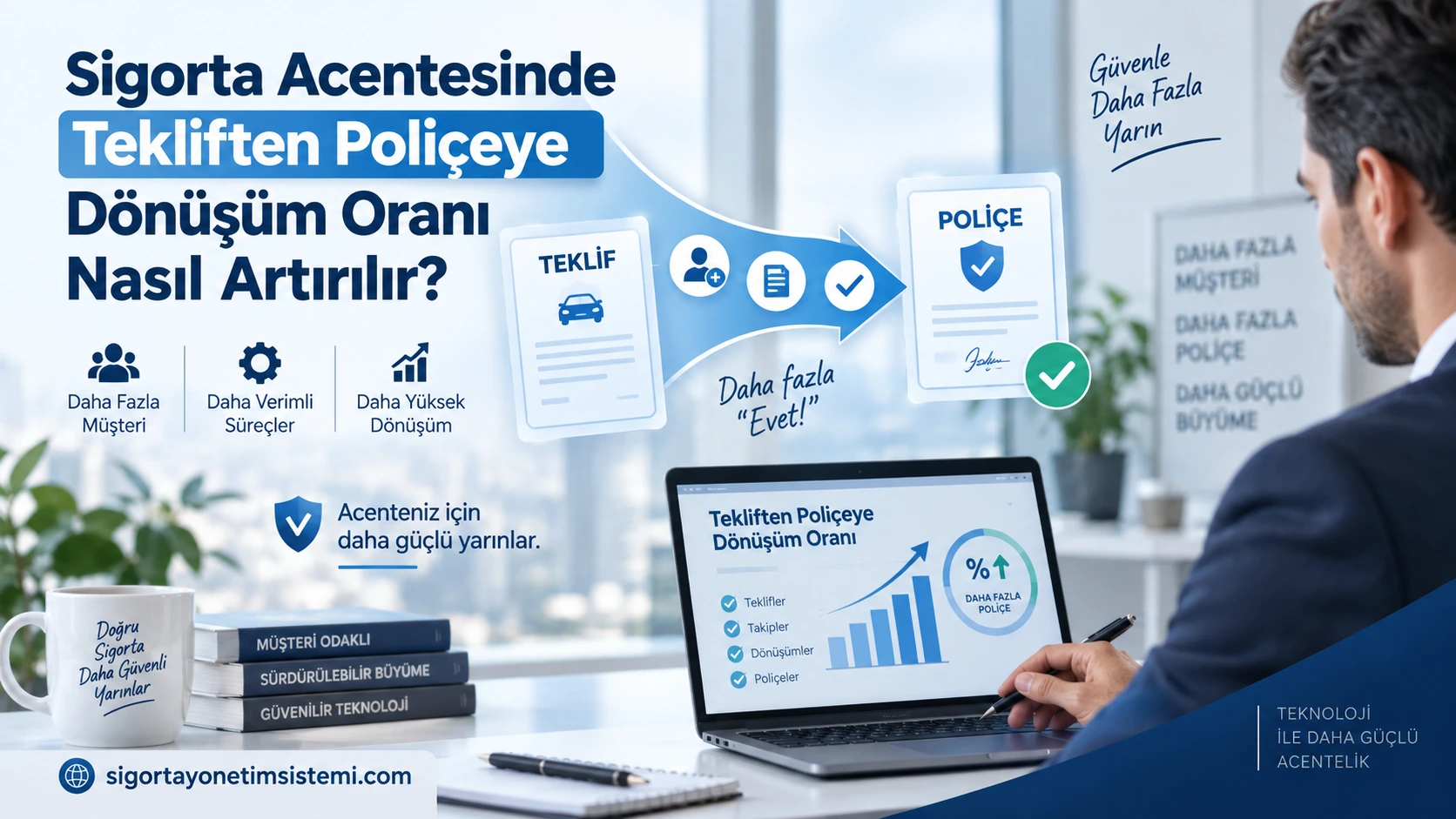 Sigorta Acentesinde Tekliften Poliçeye Dönüşüm Oranı Nasıl Artırılır?